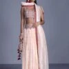 Peach Crushed Lehenga With Hand Embellished Blouse And Matching Dupatta -Incasee Ceantral 1 32799