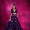 Purple Chand Jaal Skirt And Top Set 2 Purple Chand Jaal Skirt And Top Set -Incasee Ceantral 1 38228