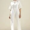 Ivory Panelled Jumpsuit