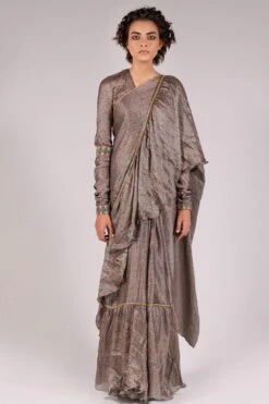 Agean Blue Matsya Blouse