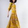 Yellow Bv Printed Kaftan Box Pleated Jumpsuit -Incasee Ceantral 1 70241