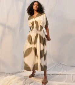 Wasabi Green Phyllis Dress