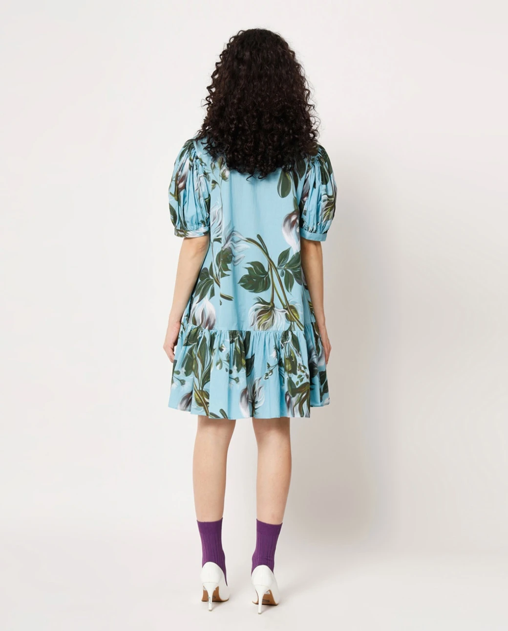 Blue Aiko Dress 6 Blue Aiko Dress - Image 4