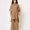 Brown BL Shirt Dress -Incasee Ceantral 22001sobrwn031