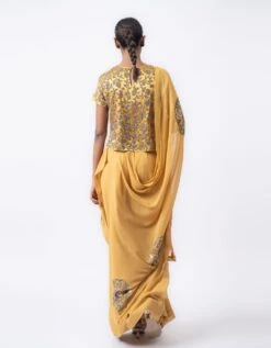 Amber Silver Satin Blouse -Incasee Ceantral 2212ambersilverb