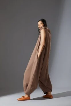 Mati Suga Jumpsuit In Beige -Incasee Ceantral 2 30888