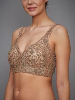 Pastel Pink Embroidered Blouse -Incasee Ceantral 2 63904