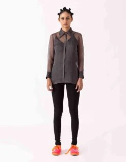 Charcoal Elle Shirt