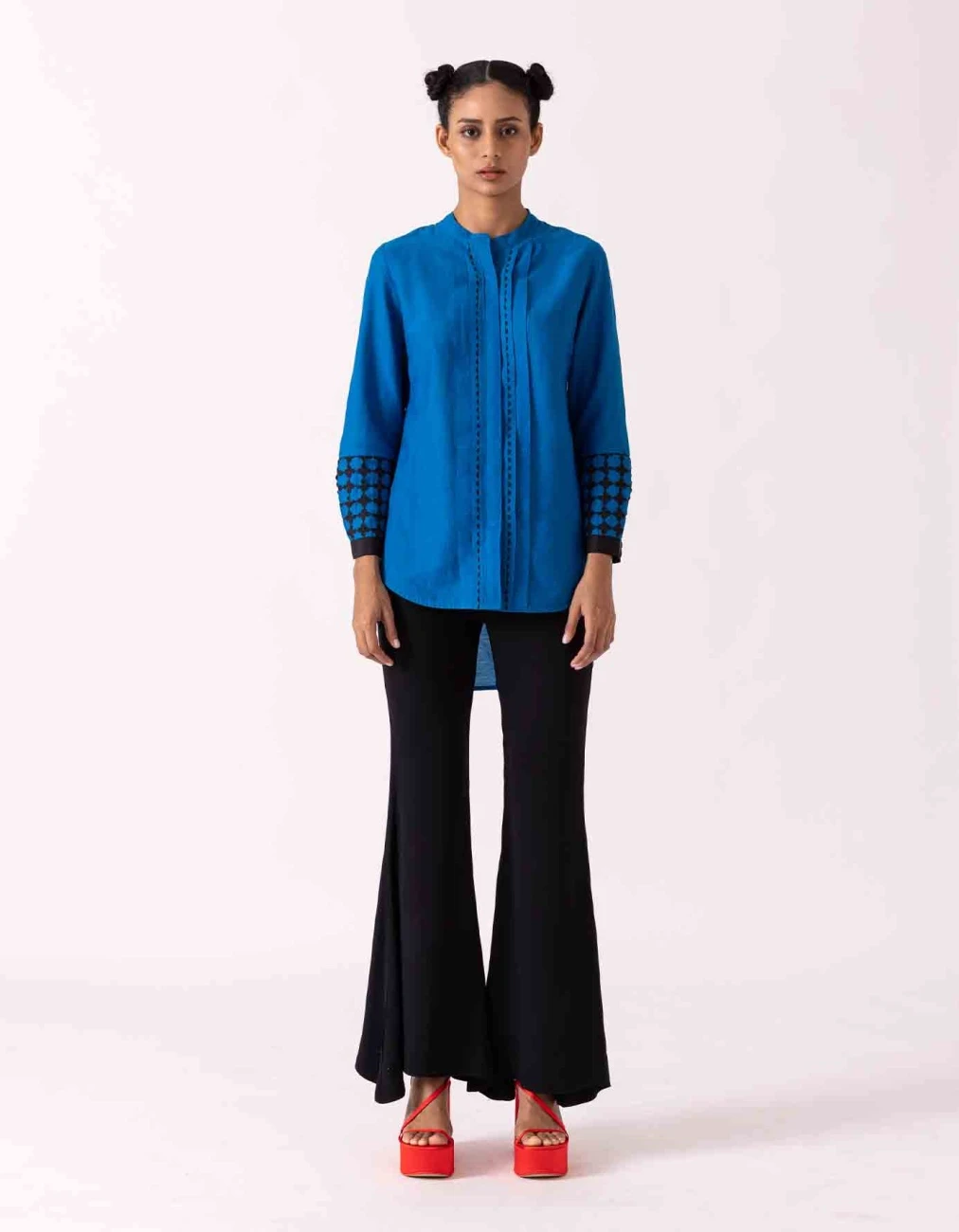 Electric Blue Elecktra Shirt 3 Electric Blue Elecktra Shirt