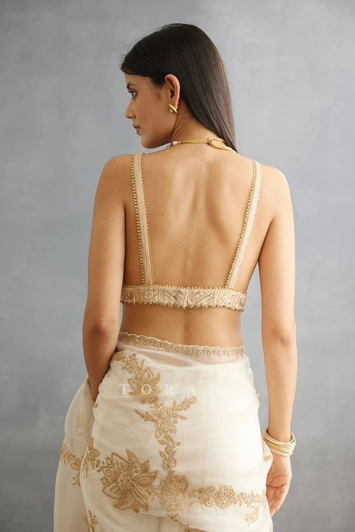 Ivory Gul Bano Idika Blouse 7 Ivory Gul Bano Idika Blouse - Image 5