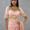 Pink Gul Mohar Jasmeet Blouse -Incasee Ceantral 3048bl1