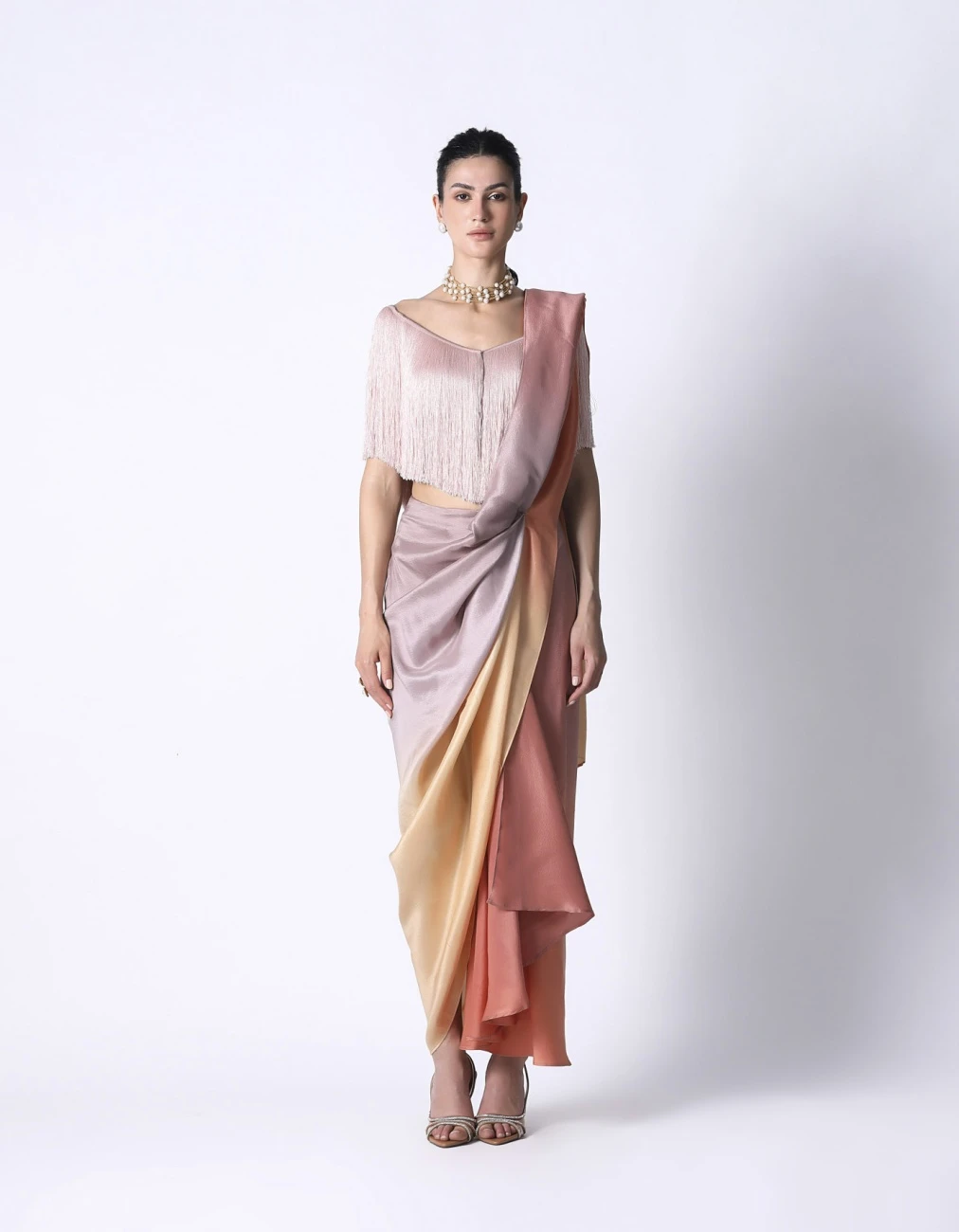 Baby Pink Erica Fringe Top 3 Baby Pink Erica Fringe Top