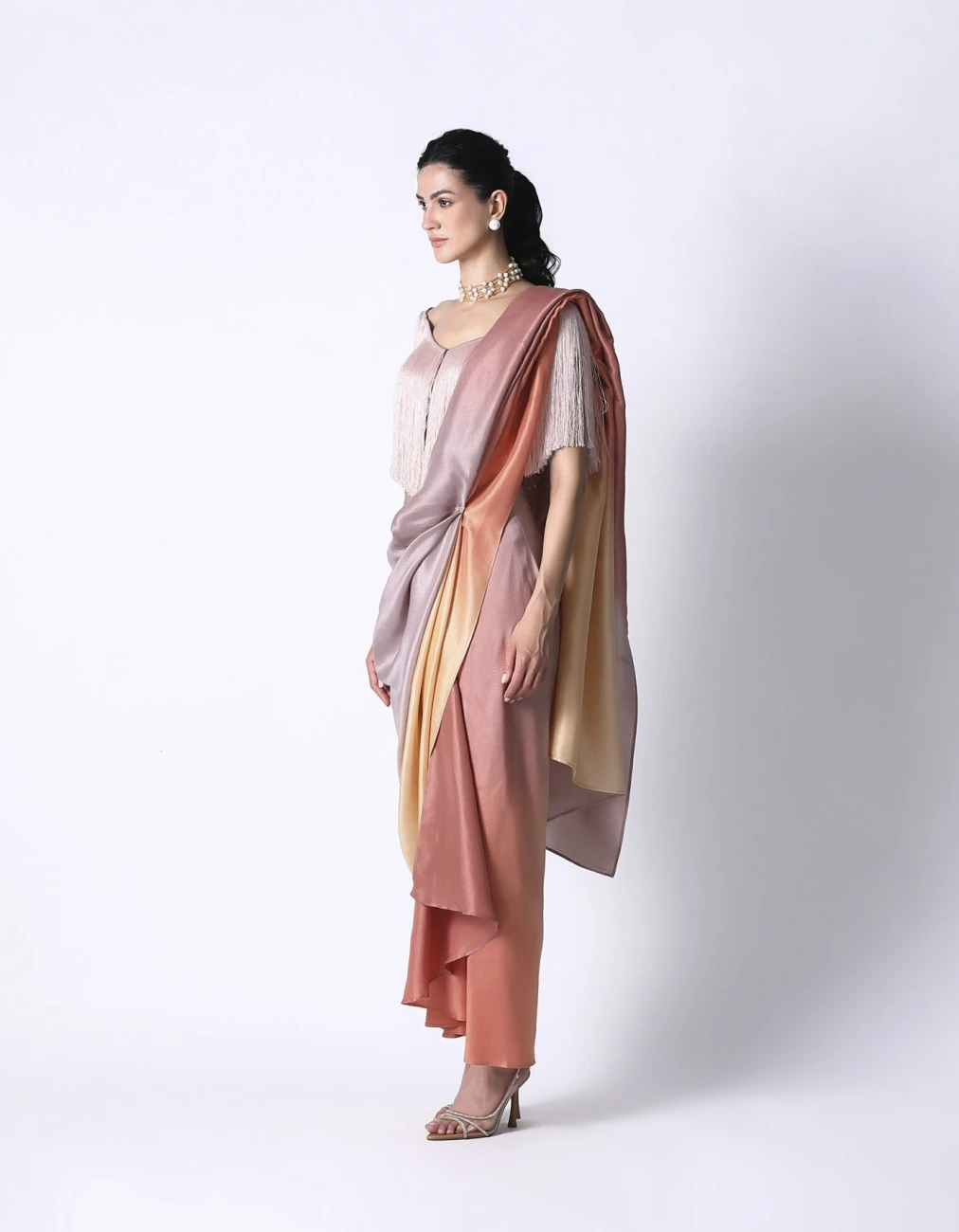 Baby Pink Erica Fringe Top 4 Baby Pink Erica Fringe Top - Image 2