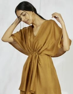 Copper Dupion Dive Jumpsuit -Incasee Ceantral 3 15373