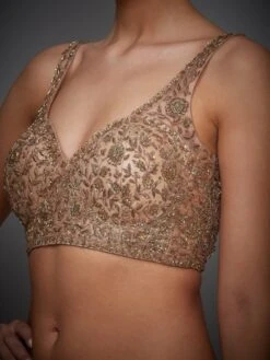 Pastel Pink Embroidered Blouse -Incasee Ceantral 3 50271