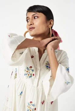 Giardini Embroidered Dress -Incasee Ceantral 4gd2a3