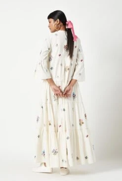 Giardini Embroidered Dress -Incasee Ceantral 4gd2ab