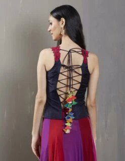 Hot Pink Noor Corset With Skirt -Incasee Ceantral 6 1587