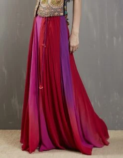 Hot Pink Noor Corset With Skirt -Incasee Ceantral 7 561