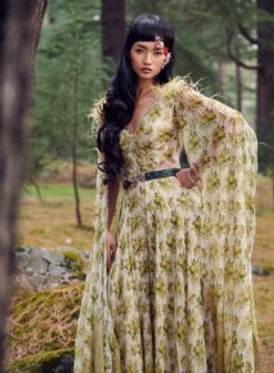 Sweet Onion Printed Chiffon Jumpsuit