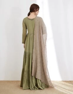 Grey Cotton Jumpsuit