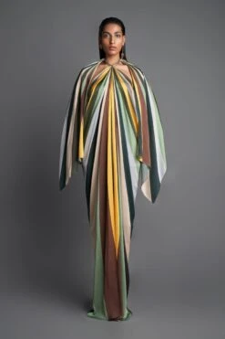 Emerald Draped Halter Dress -Incasee Ceantral aair125emr3