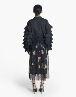 Jungle 3D Gathered Tulle Skirt -Incasee Ceantral af sk aw 23 7b