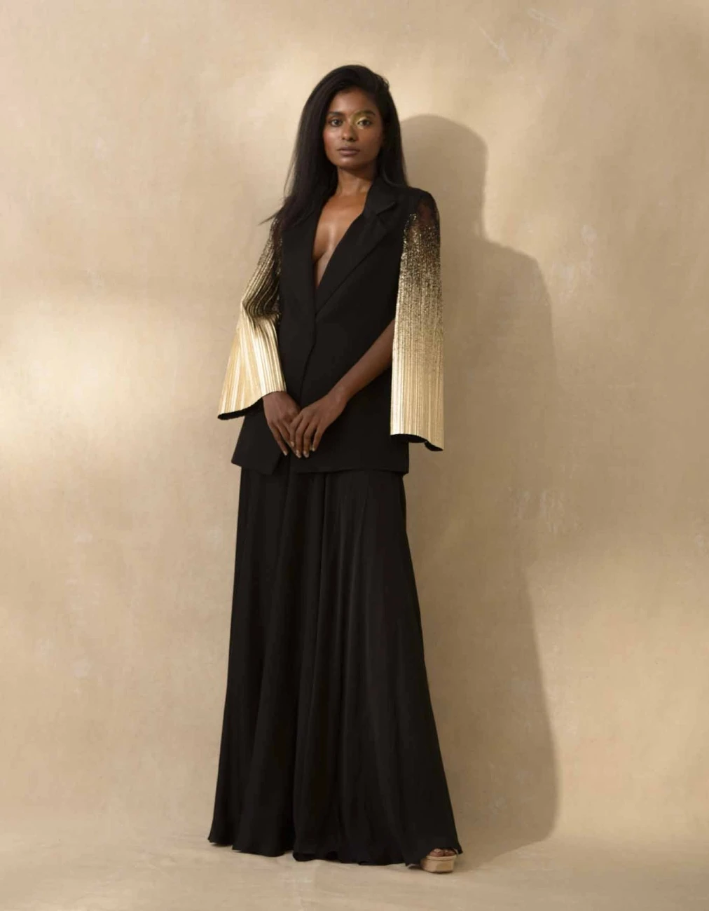 Black And Golden Ash Dress 3 Black And Golden Ash Dress