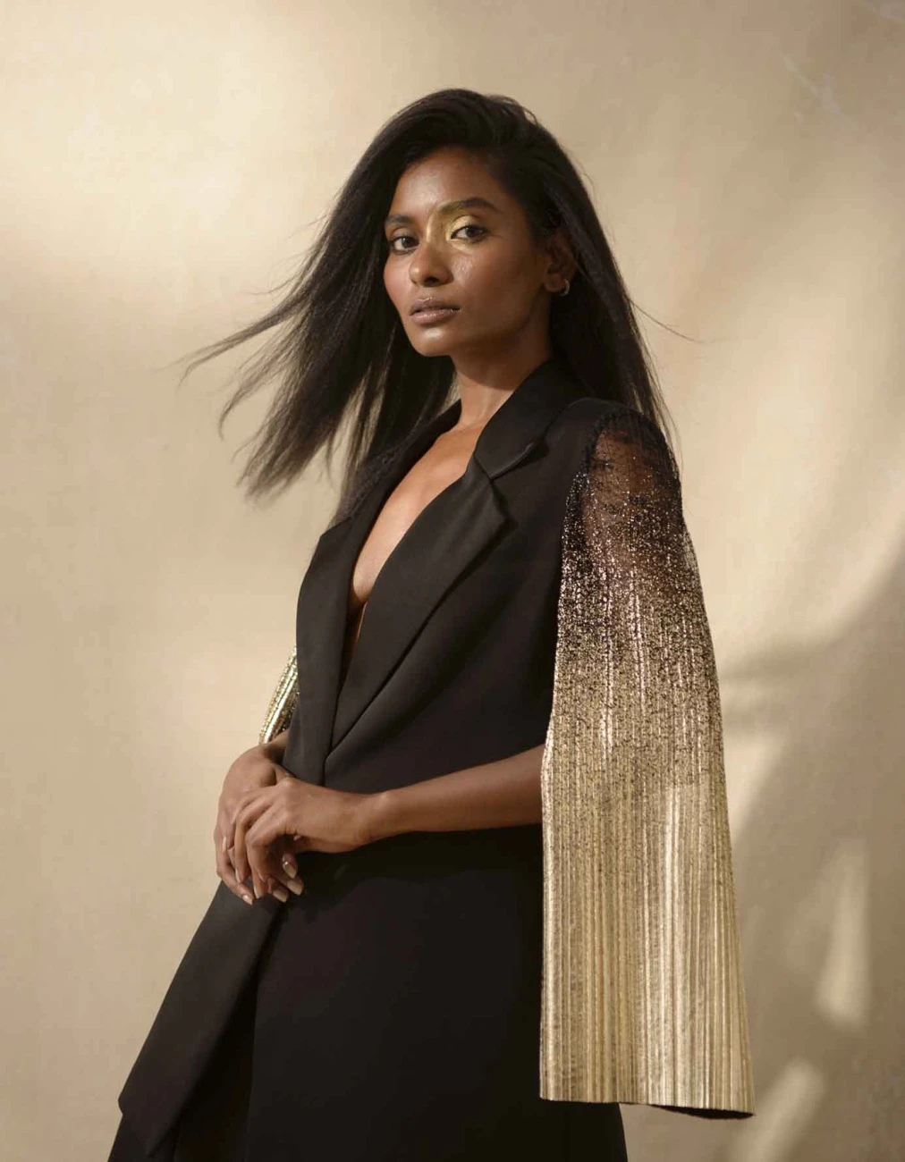 Black And Golden Ash Dress 4 Black And Golden Ash Dress - Image 2