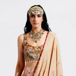 Multi Color Kalpa Blouse -Incasee Ceantral aw21acbl2 2 1