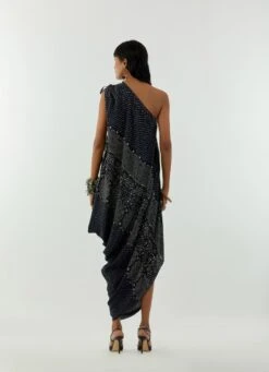 Surmai Rasa One Shoulder Dress -Incasee Ceantral aw22amdr2b