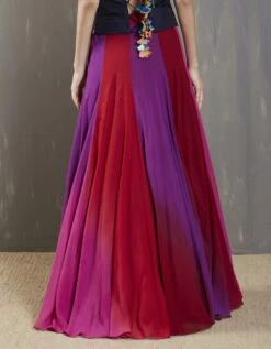 Hot Pink Noor Corset With Skirt -Incasee Ceantral b 29903