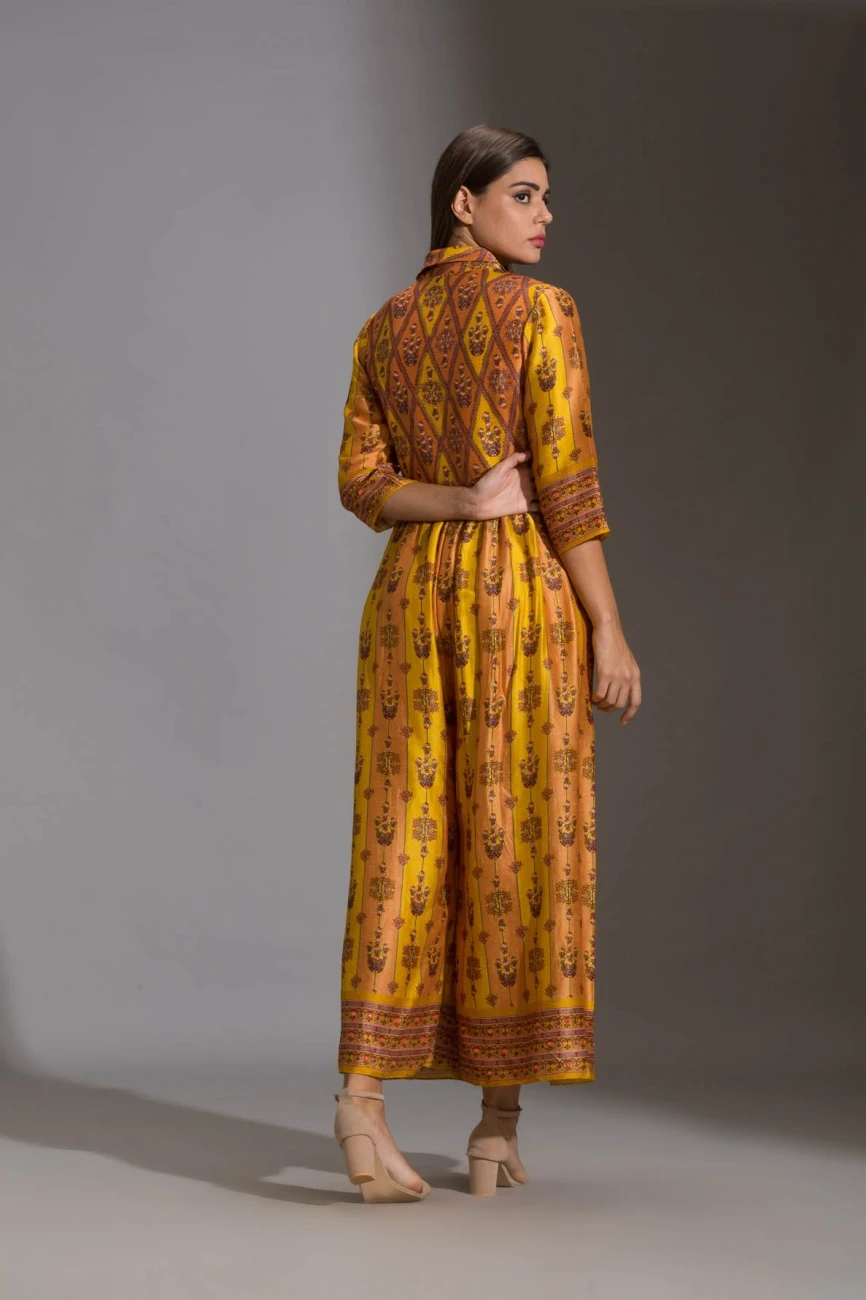 Mustard Yellow Tilfi Jumpsuit 7 Mustard Yellow Tilfi Jumpsuit - Image 5