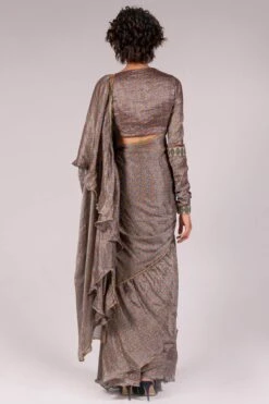 Agean Blue Matsya Blouse 7 Agean Blue Matsya Blouse -Incasee Ceantral b 61597