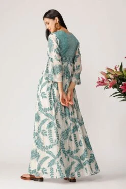 White Britpop Yoke Dress -Incasee Ceantral b 66465