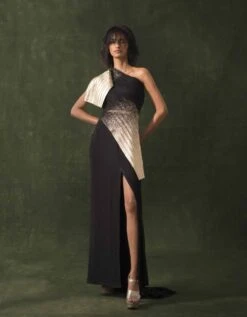 Black And Golden Bheema Skrit Set