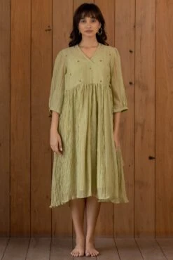 Sage Green Asti Dress