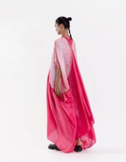 Nami Sleeve Dress In Pink -Incasee Ceantral cg14c1b