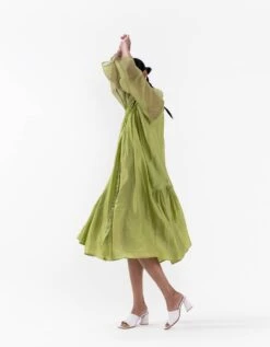 Sector Dress In Pista -Incasee Ceantral cg20a13