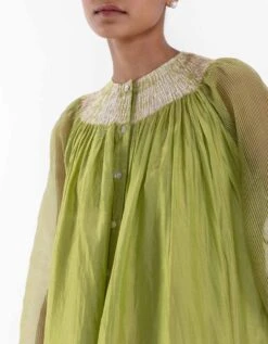 Sector Dress In Pista -Incasee Ceantral cg20a15