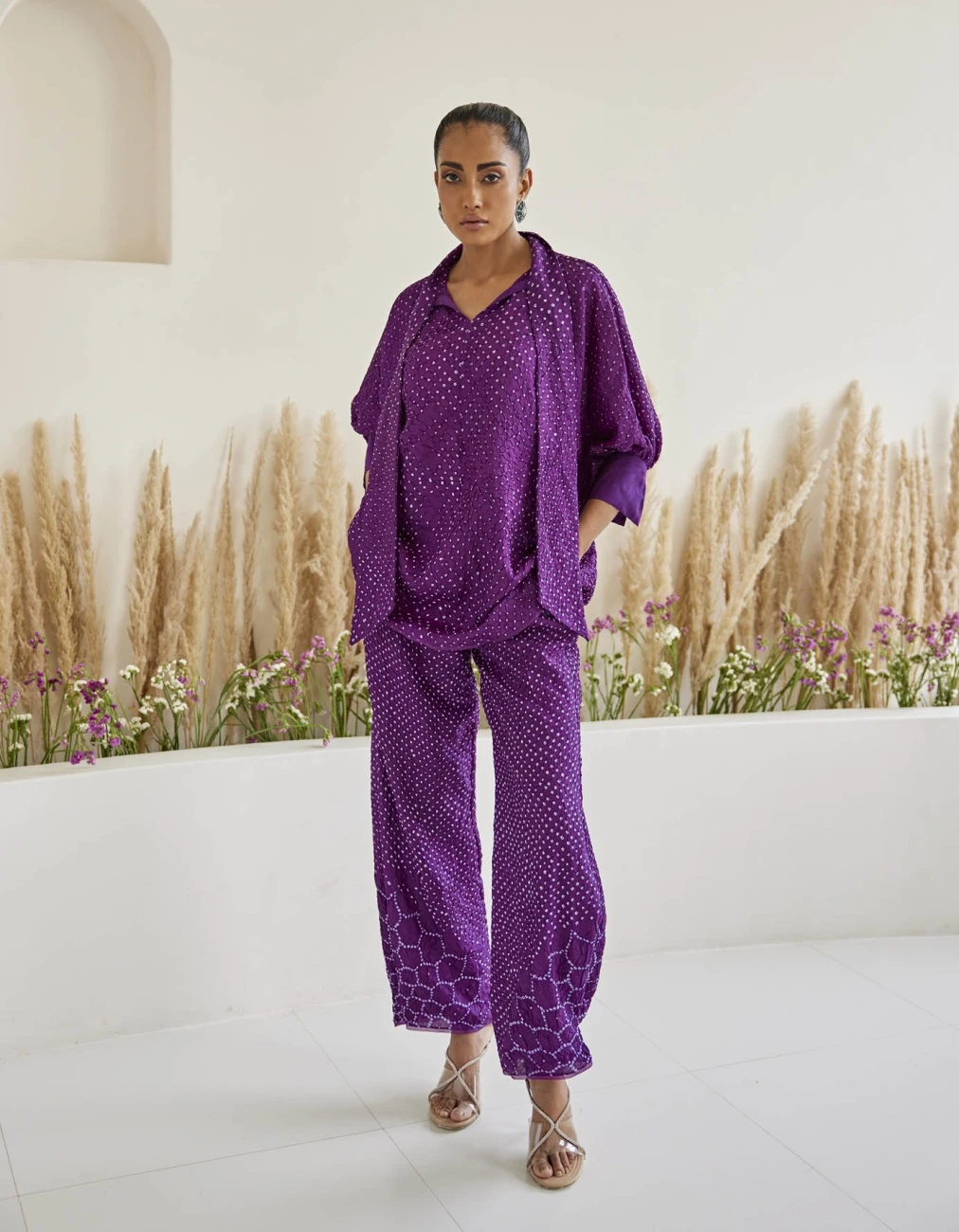 Artisanal Bandhani Tie Shirt 3 Artisanal Bandhani Tie Shirt