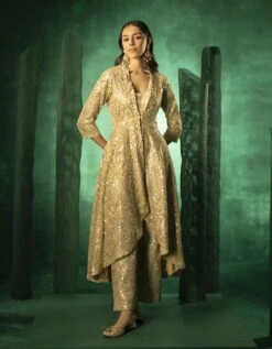 Golden Tissue Bustier -Incasee Ceantral ct1076mwszg2