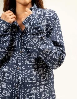 Earo Printed Shirt -Incasee Ceantral dl24sh0015