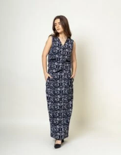 Black Abby Batik Skirt