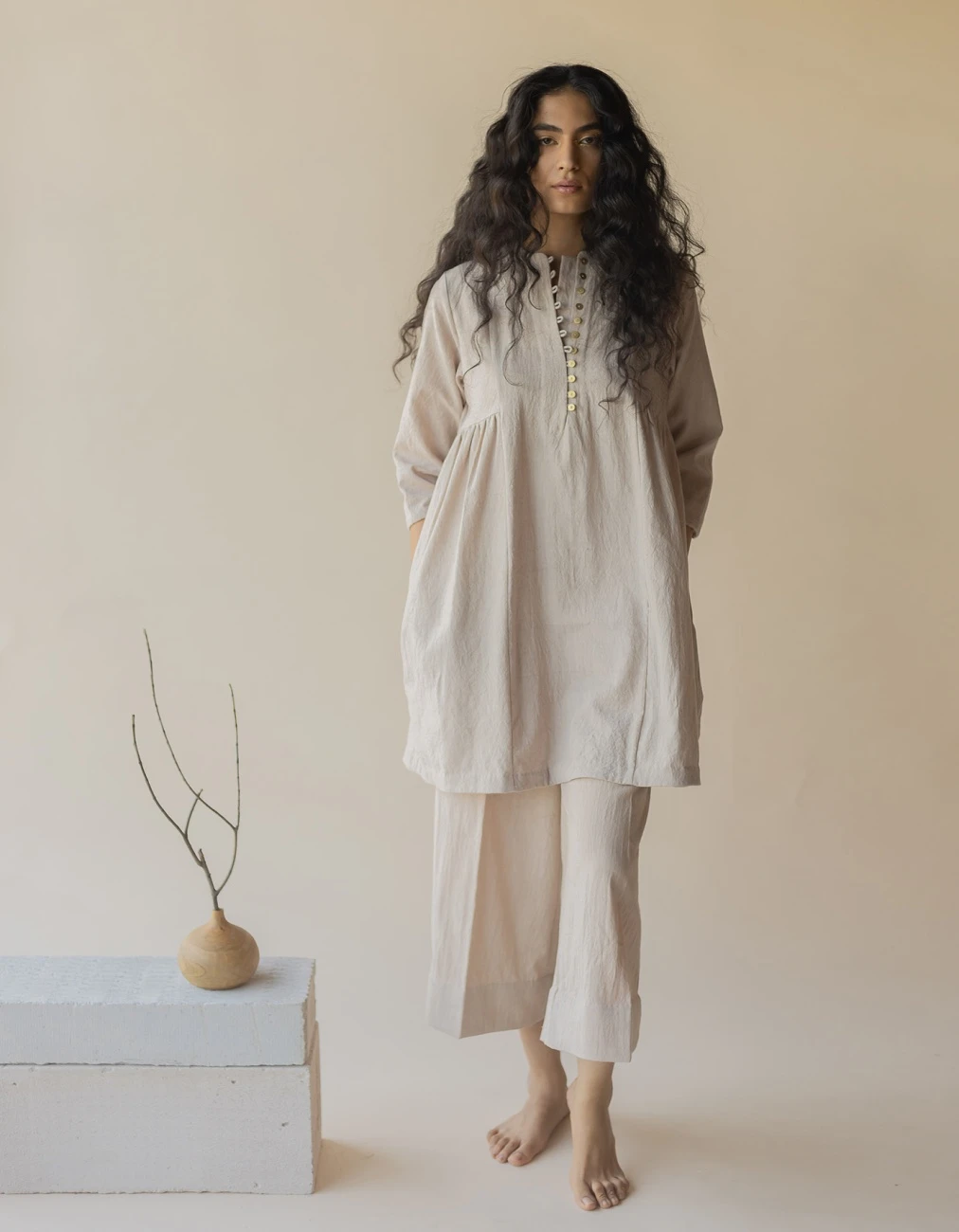 Nara Beige Dress 3 Nara Beige Dress