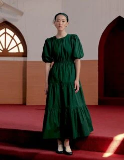 Emerald Green Audrey Dress