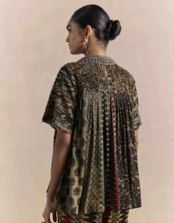 Green Mrida Texture Shirt -Incasee Ceantral fb2308cb