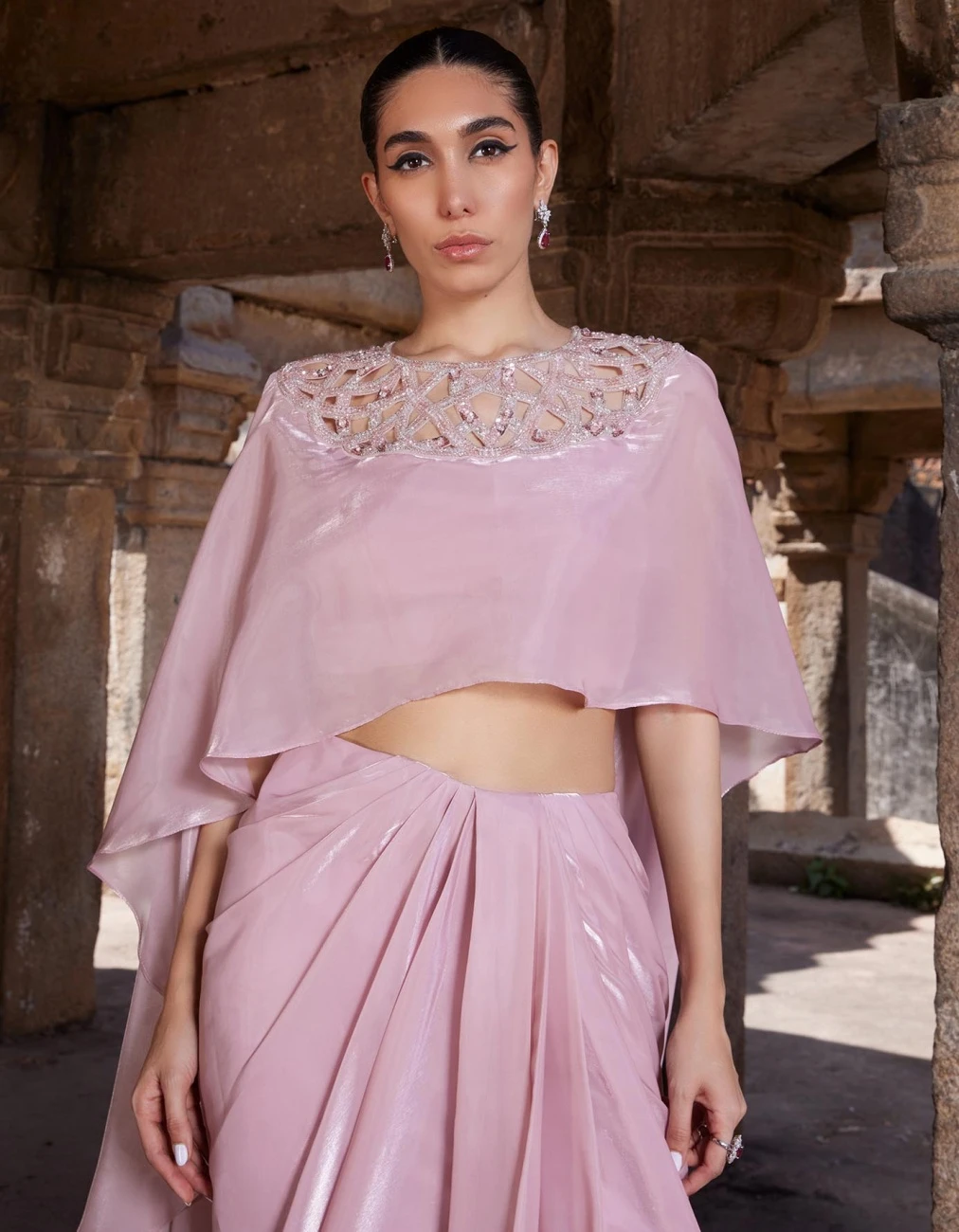 Baby Pink Alaula Skirt Set 4 Baby Pink Alaula Skirt Set - Image 2