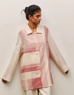 Red/Shell Lluvia Shirt -Incasee Ceantral gaiyo674