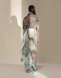 Crystal Petalite High Waisted Draped Skirt -Incasee Ceantral hdr07b